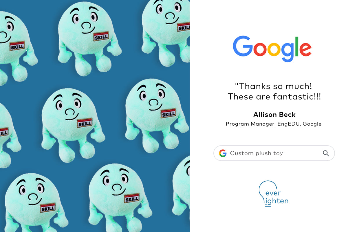 custom plush toys by Everlighten