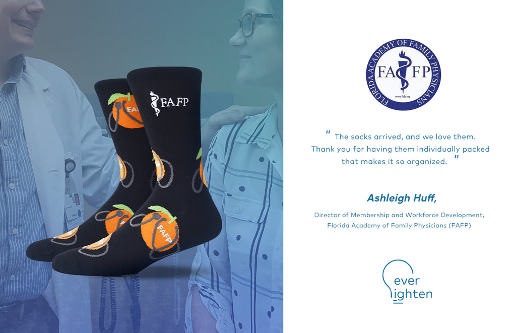 ASHLEIGH HUFF-CUSTOM SOCKS