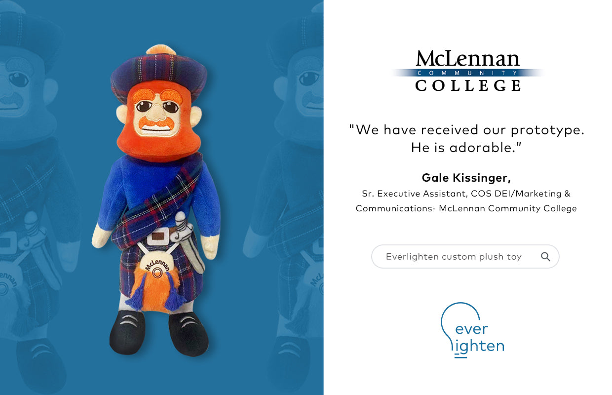 custom plush toys by Everlighten