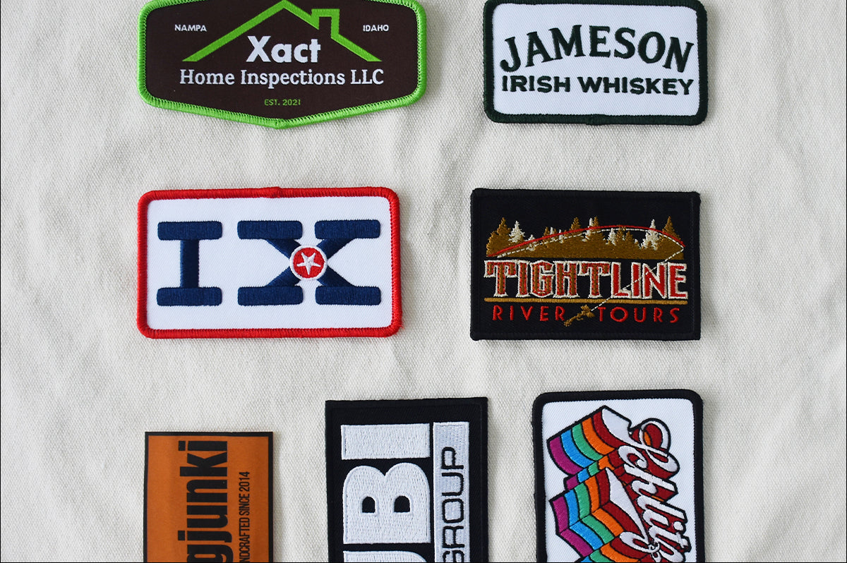 custom printed patches