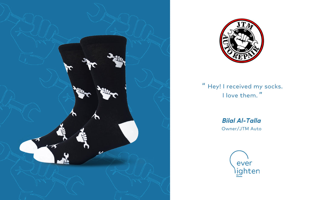 JTM AUTO-CUSTOM SOCKS