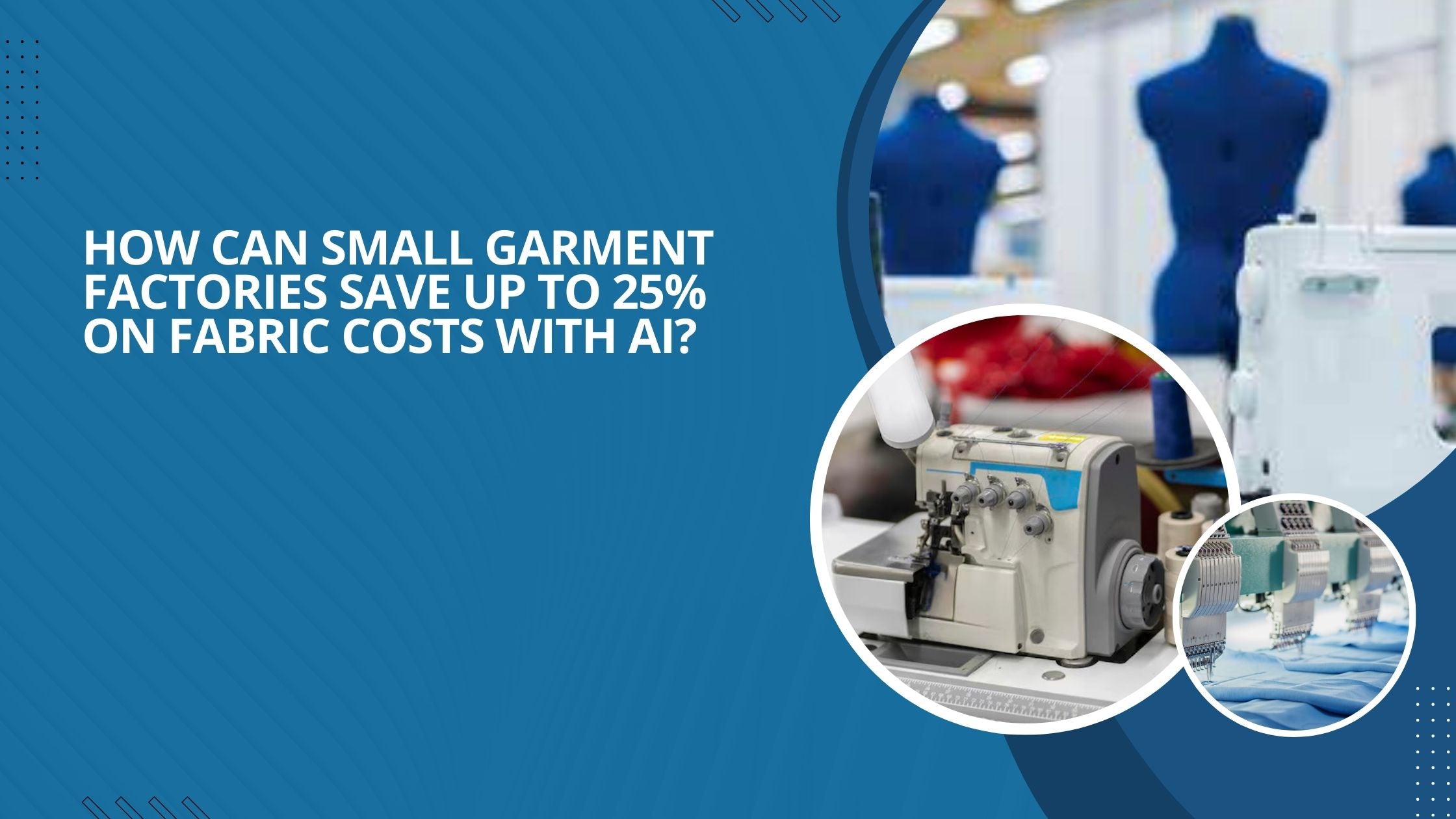 Three images show various small garment factories.