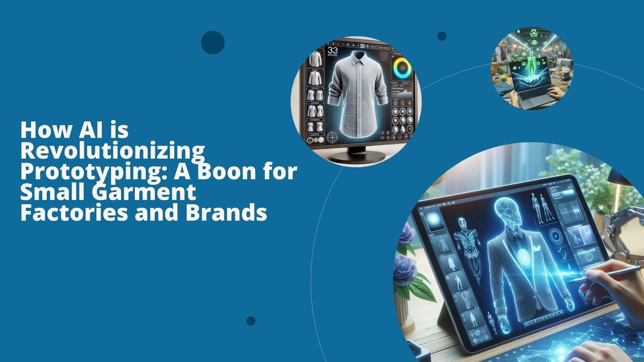 Various examples of the use of AI to develop prototypes for garment manufacturers and brands.