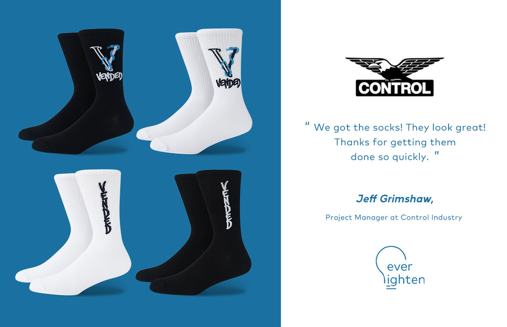 CONTROL INDUSTRY-CUSTOM SOCKS