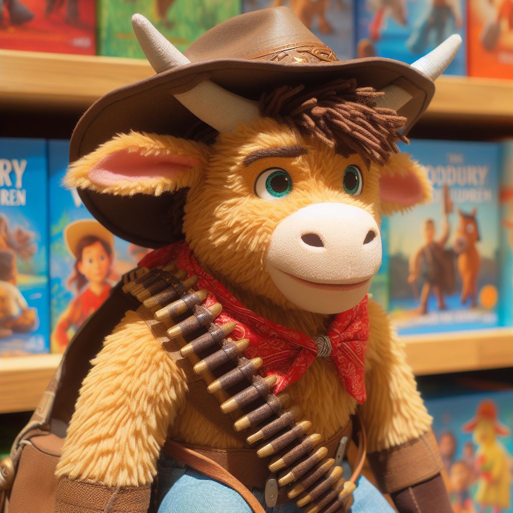Custom plush toys embodying the spirit of the book's characters