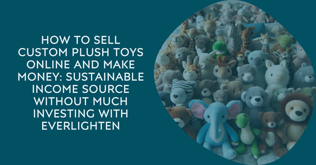 Various custom stuffed plushies made by EverLighten for different clients.