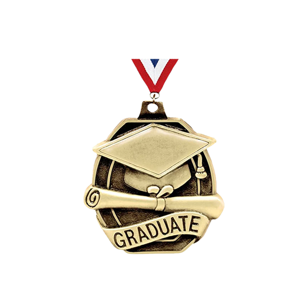 Custom Graduation Medals No Minimum Premier Quality EverLighten
