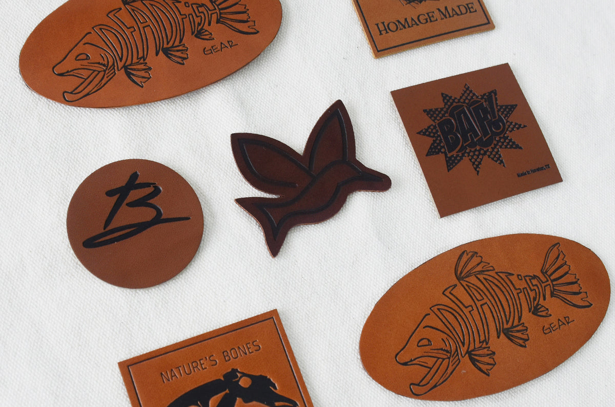 custom leather patches