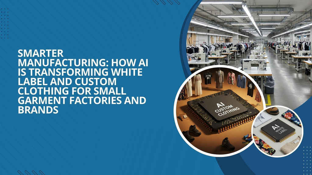 Smarter Manufacturing: How AI is Transforming White Label and Custom Clothing for Small Garment Factories and Brands