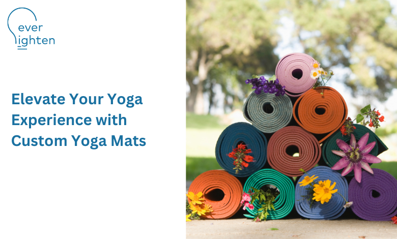 Custom yoga mats  by EverLighten