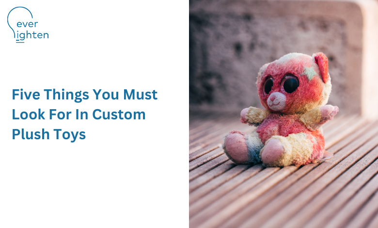 5 Things You Must Look For In Custom Plush Toys | EverLighten