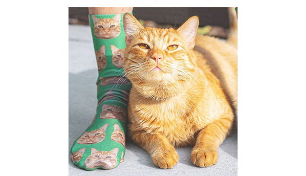 custom cat socks, EverLighten