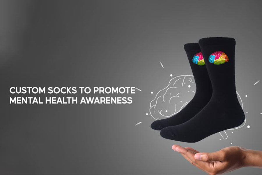 custom socks for mental health awareness