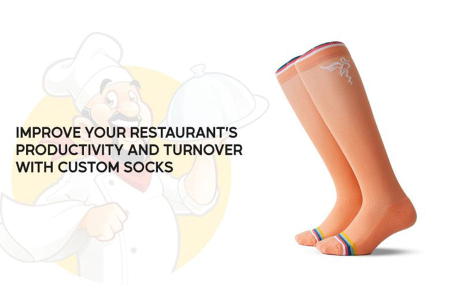 Improve your restaurant’s productivity and turnover with custom socks