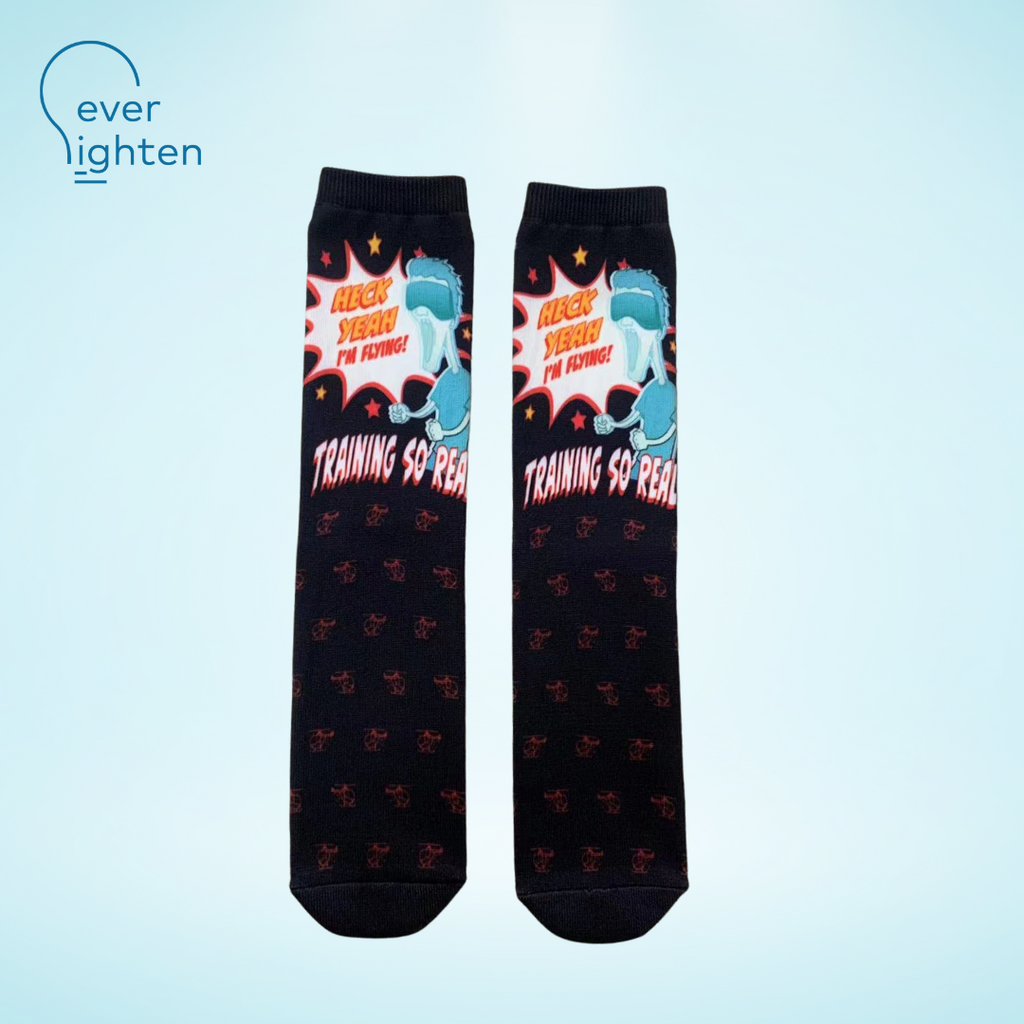 Amy Hansen's Custom Printed Socks- By Light Professional IT Services| EverLighten