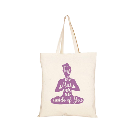 Custom Polyester<br> Cotton Tote Bags