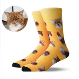 Custom Cat Socks by EverLighten