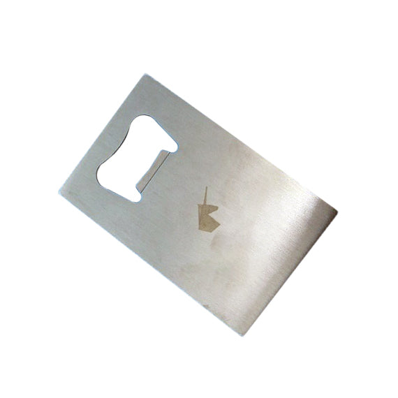Custom credit bottle opener