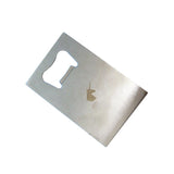 Custom credit bottle opener
