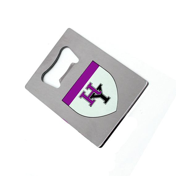 Custom credit bottle opener