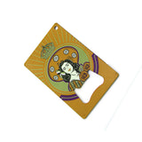 Custom credit bottle opener