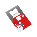 Custom credit bottle opener