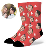 Custom Heart Socks by EverLighten
