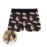 Custom Couple Face Boxer Shorts by EverLighten