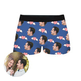 Custom Couple Face Boxer Shorts by EverLighten