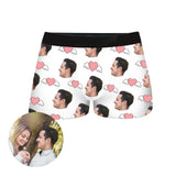 Custom Couple Face Boxer Shorts by EverLighten