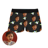 Custom Baby Face Boxer Shorts by EverLighten