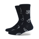 custom casual knit socks