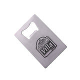 Custom credit bottle opener
