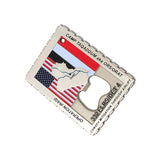 Custom credit bottle opener