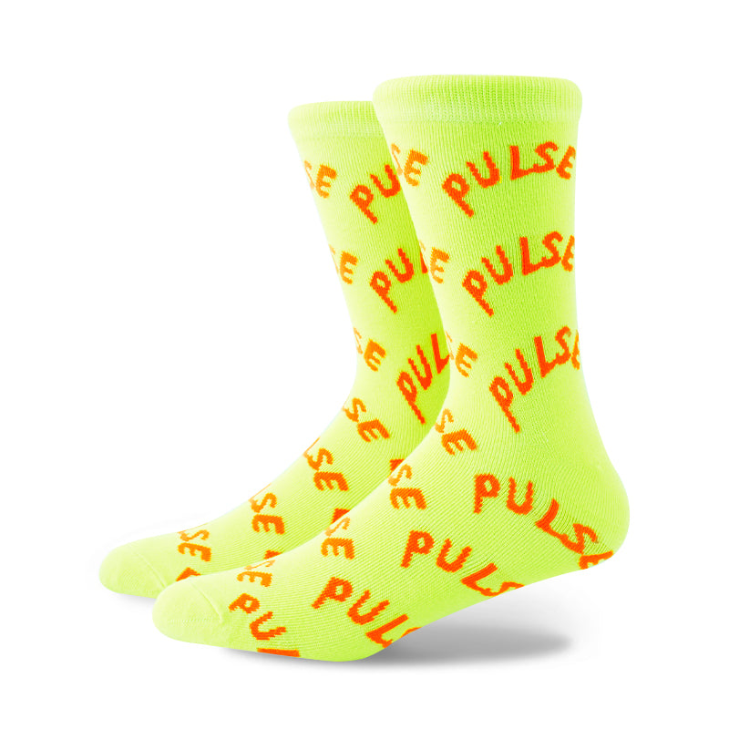 Socks With Logo LV At Front White/Black/Orange/Green/Beige - 5 Pairs