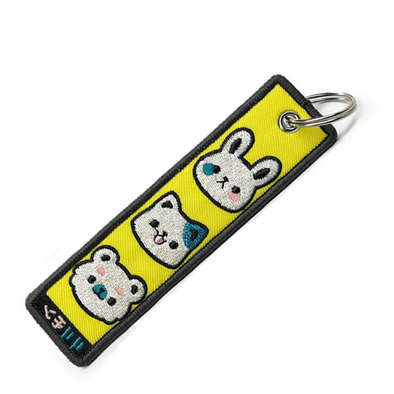 Custom Embroidered Keychains - EverLighten