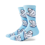 custom casual knit socks