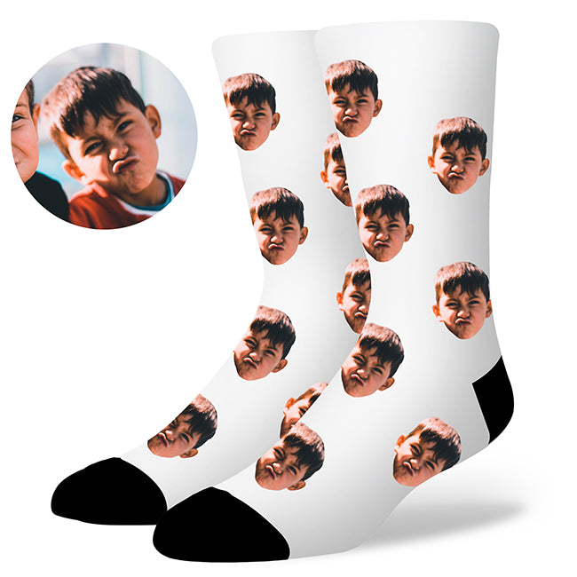 Custom Face Socks by EverLighten