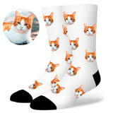 Custom Cat Socks by EverLighten