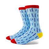 custom casual knit socks