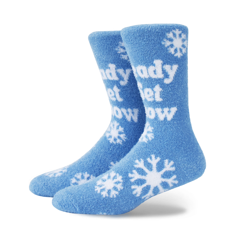 Custom Fuzzy Socks Premier Quality No Minimum EverLighten