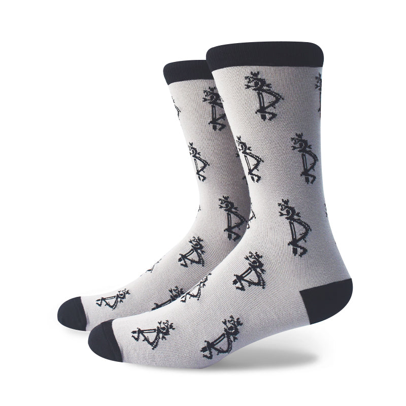 custom casual knit socks