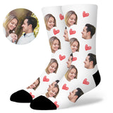 Custom Heart Socks by EverLighten
