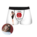 Custom Couple Face Boxer Shorts by EverLighten