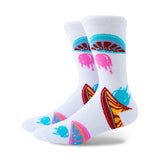 custom casual knit socks