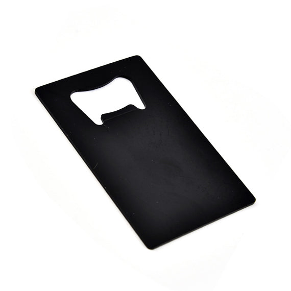 Custom credit bottle opener