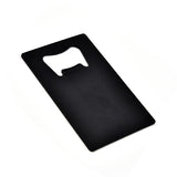 Custom credit bottle opener