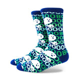 custom casual knit socks