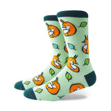 custom casual knit socks