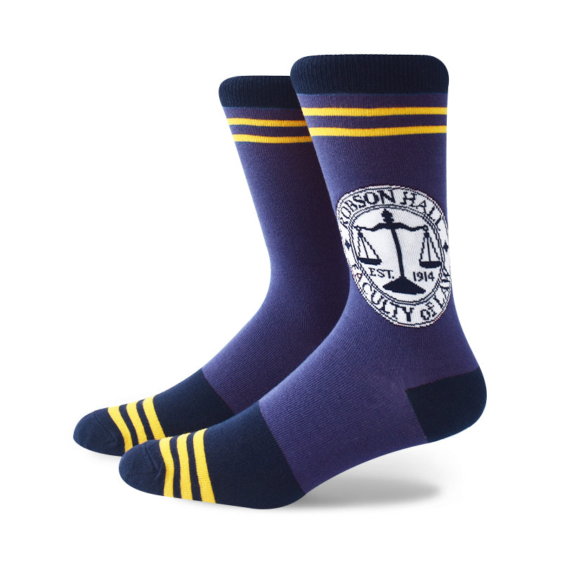 custom casual knit socks